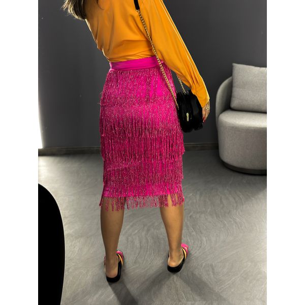 Saia clearance midi franja