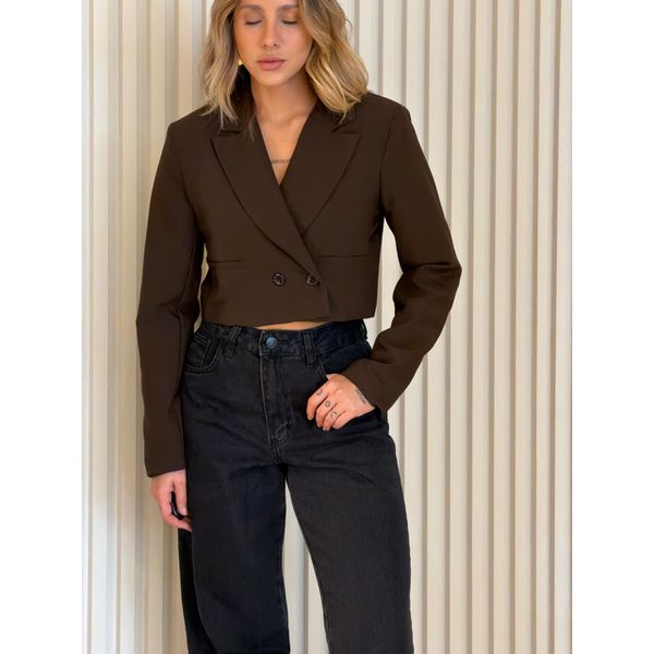 JAQUETA ANGELINA CROPPED | CAROLLA FERRARO