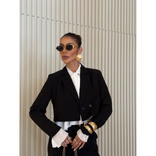 JAQUETA ANGELINA CROPPED | CAROLLA FERRARO