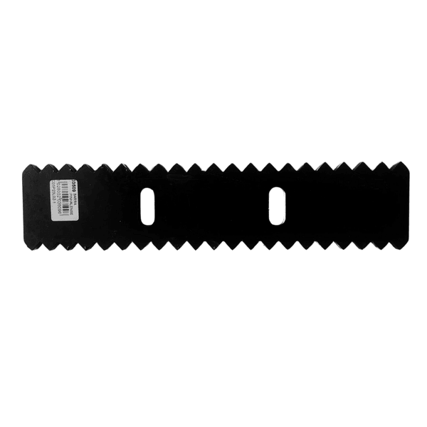 BARRA DESCASCADOR DENTADA 320mm X 73mm X 109mm