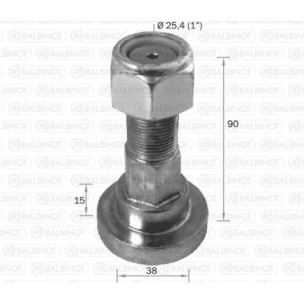 PARAFUSO ROCADEIRA TATU ECOLOGICO CORTE DUPLO 2087 RS9445 0541013328 0511044752