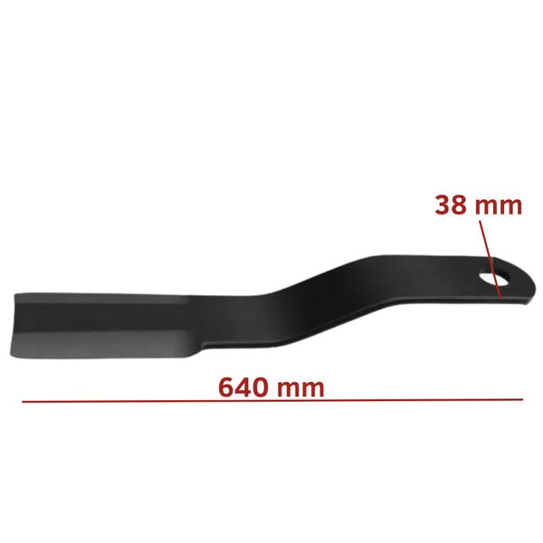 FACA ROÇADEIRA TATU RO2 1500/1700 RUSAN REF RS1354 E 0392
