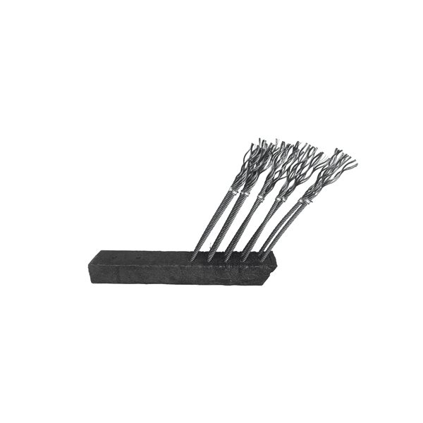 VASSOURA COM CABO DE AÇO PARA VARREDEIRA PADRÃO ARANHA SWZ COM CEPO