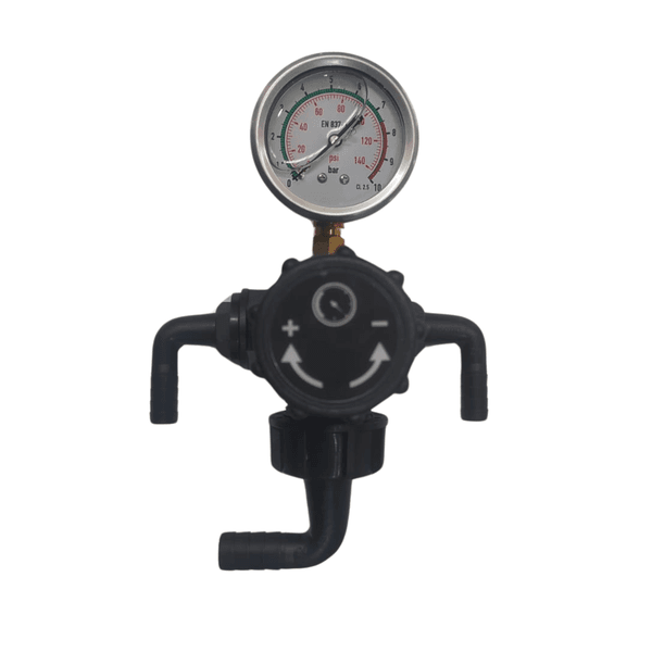 COMANDO MANUAL PLASTICO COM MANOMETRO JACTO 2519