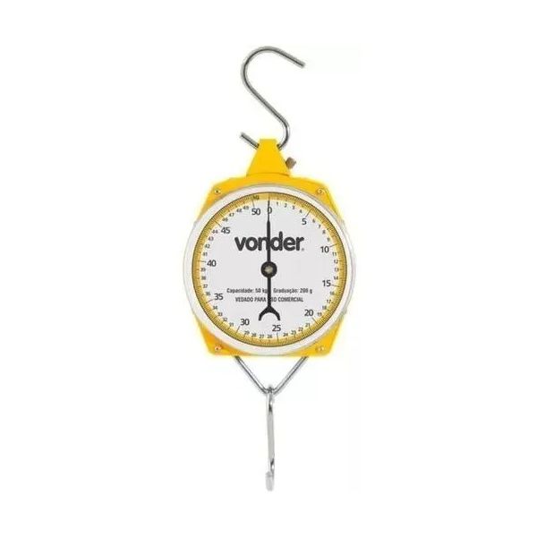 BALANÇA SUSPENSA TIPO RELÓGIO 50KG