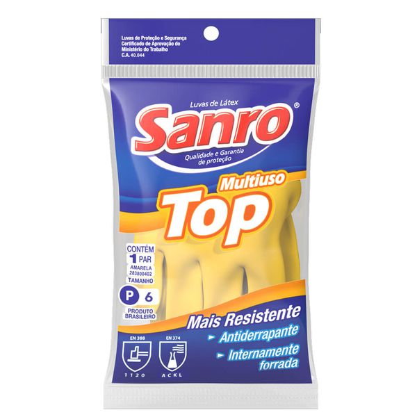 luva Sanro Top Multiuso (P)