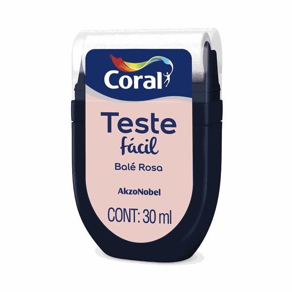 Coral Teste Fácil 30ml (Balé Rosa)