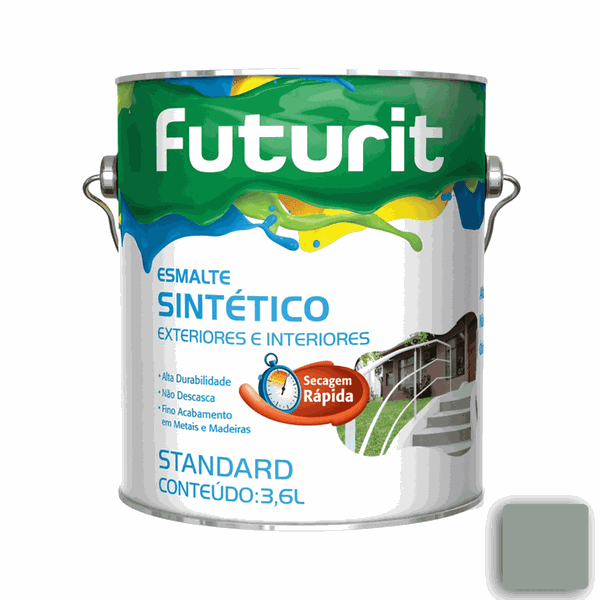 ESMALTE SINTÉTICO FUTURIT 3,6L (Cinza Médio)