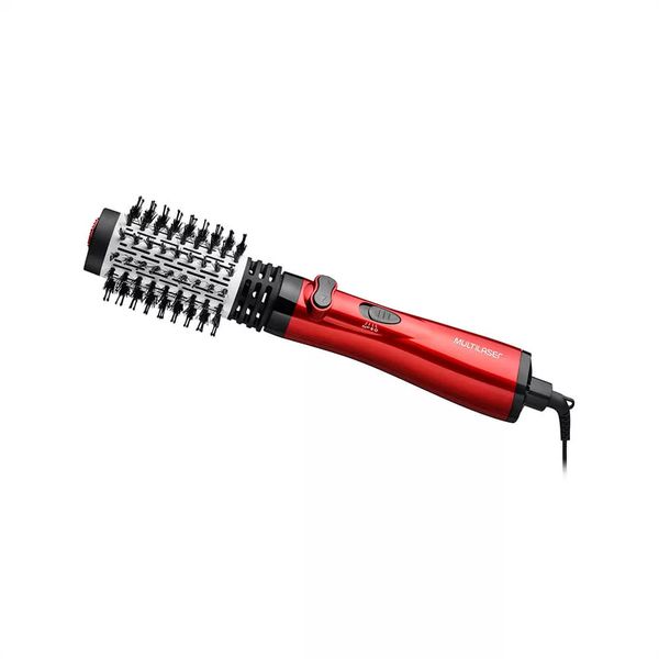 Escova Rotativa Beauty 1000W 127V Vermelha Eb08 - Multilaser