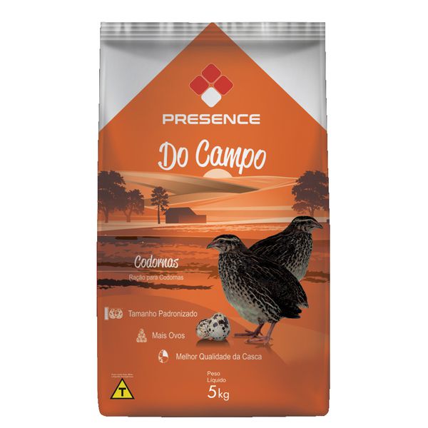 Ração do Campo Codornas 5 Kg