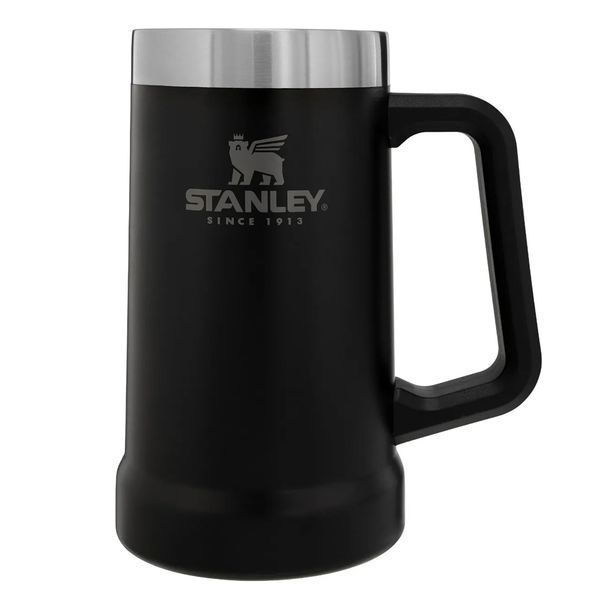 Caneca Térmica De Cerveja Stanley 709 Ml Preta