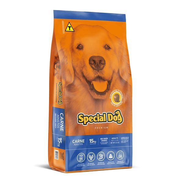 Special Dog Premium Carne Adulto para todos os tamanhos 15Kg