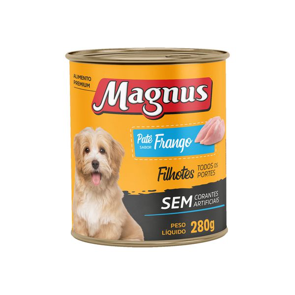 Patê Magnus Cães Filhotes Sabor Frango 280g