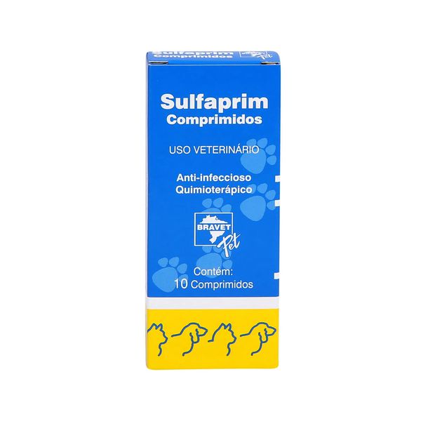 Sulfaprim Bravet C/ 10 Comprimidos
