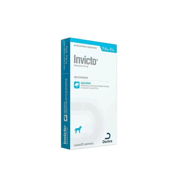 INVICTO 57 MG 1 COMPRIMIDO DECHRA UNITARIO