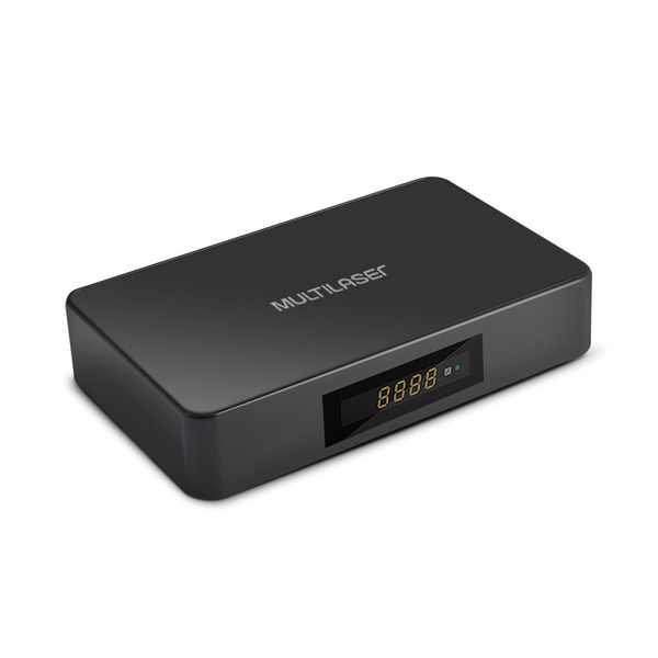Smart TV Box Híbrido Android + Conversor 1GB RAM + 8GB Flash Preto PC001 - Multilaser
