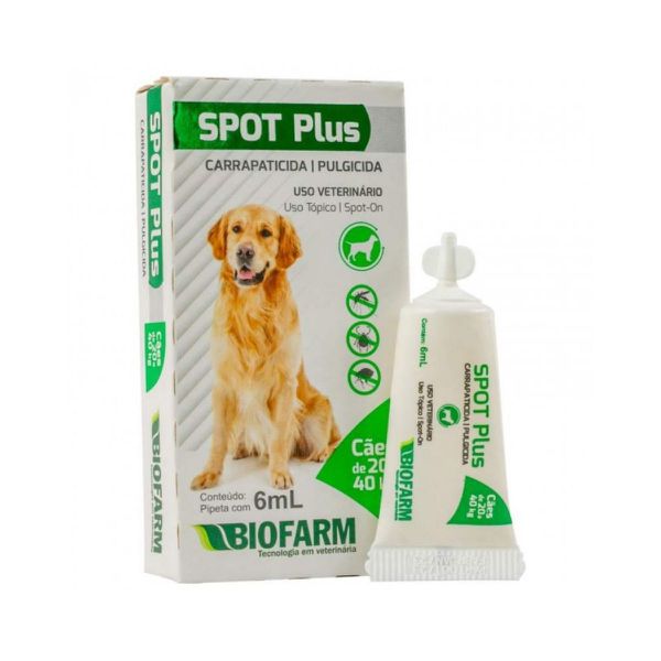 POT PLUS - SPOT ON - 6,0ML - 20KG A 40KG