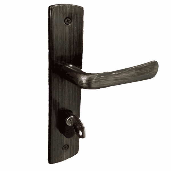 FECHADURA 3F - PLENNUS 124 EXTERNA ANTIQUE / OXIDADO