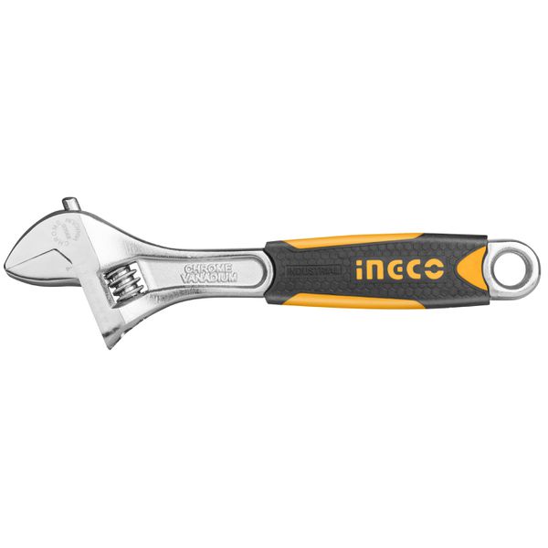 INGCO CHAVE AJUSTÁVEL/INGLESA CABO EMBORRACHADO 12 POLEGADAS(HADW131128)