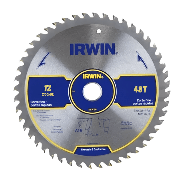Serra Circular Para Máquinas Estacionárias 300mm x 30mm 48 Dentes - Irwin