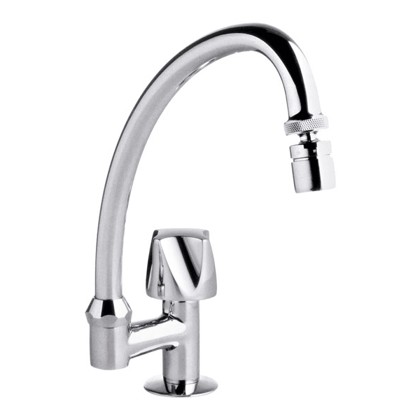 Torneira Para Cozinha De Banca Com Saída Lateral Cromada Digital Line 1167-DL-Cr - Fabrimar