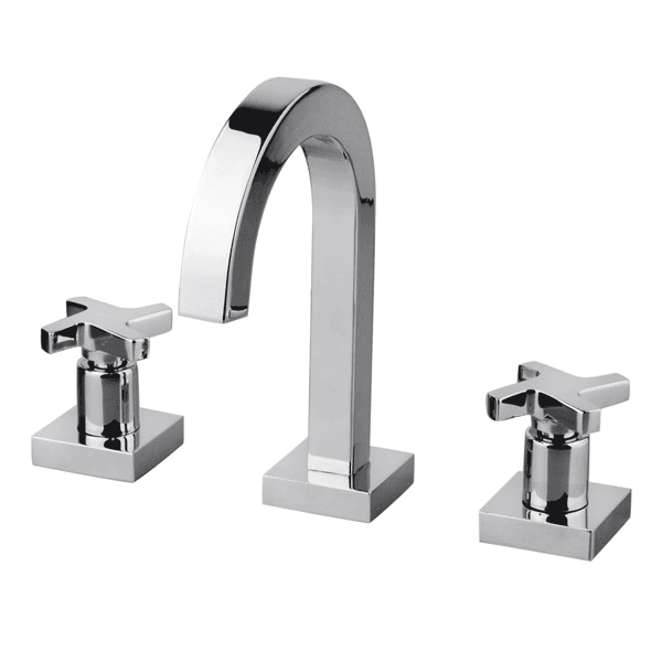 Misturador Para Lavatório De Banca Cromado Zeta C-1876-ZET-CR - Fabrimar