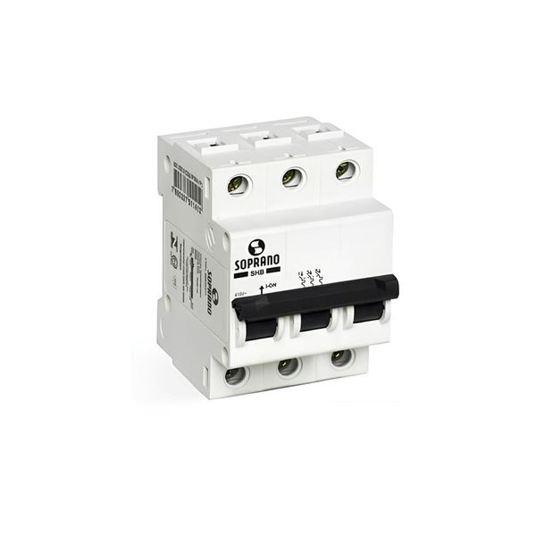 DISJUNTOR TRIPOLAR.50A DIN SOPRANO (SHB3-C50A)