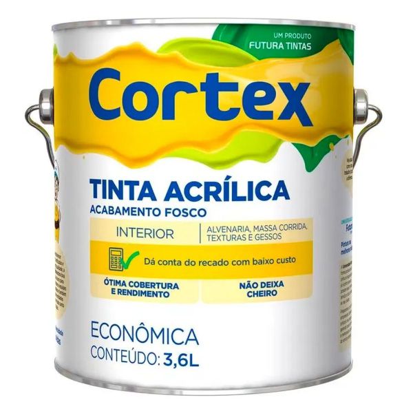 TINTA ACRÍLICA CORTEX (Camurça) 3,6L