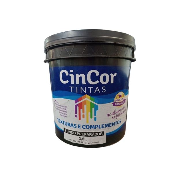 CINCOR FUNDO PREPARADOR BASE AGUA 3 6L