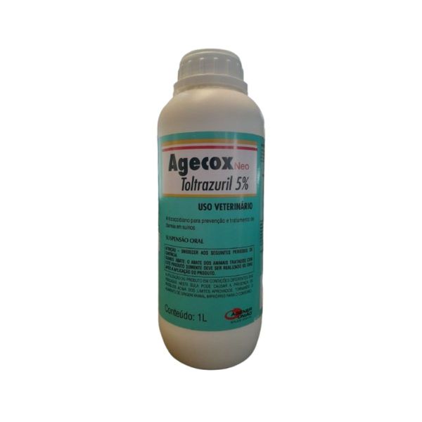 Agecox Neo Anticoccidiano Toltrazuril 5% Anticoccidiano 1l Agener