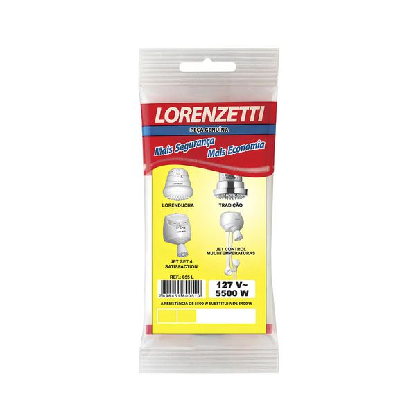 Resistência Chuveiro Tradição 5500w 127v Lorenzetti