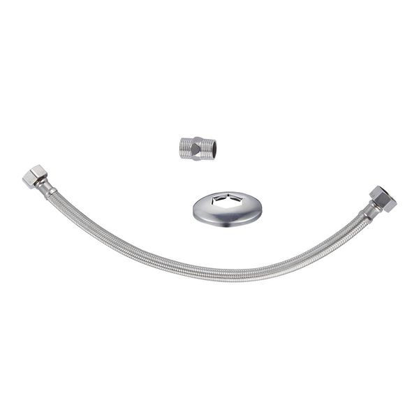 DOCOL LIGACAO FLEXIVEL EM MALHA DE ACO INOX G1/2XG1/2 - 40CM