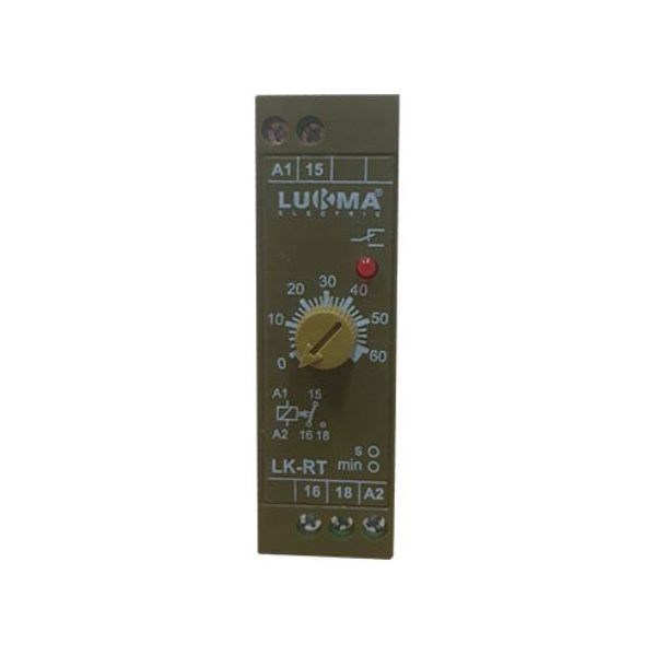 LUKMA RELÉ TEMPORIZADOR LK-RT 0-15S 220V CAIXA ESTREITA (45004)
