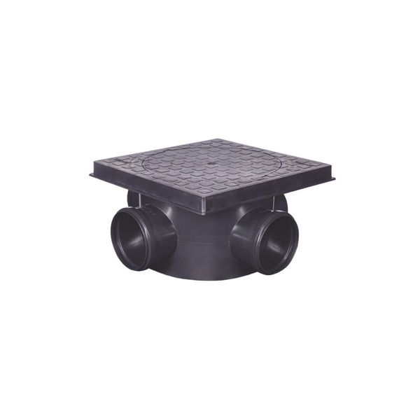 CONEXTEC CAIXA PASSAGEM 250MM PP COM ANEL E TAMPA QUADRADA