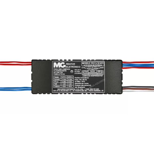 REATOR ELETRONICO MAR-GIRIUS 2X32W A.F.P BIVOLT