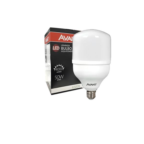 LAMPADA BULBO LED 50W 6500K BIVOLT AVANT