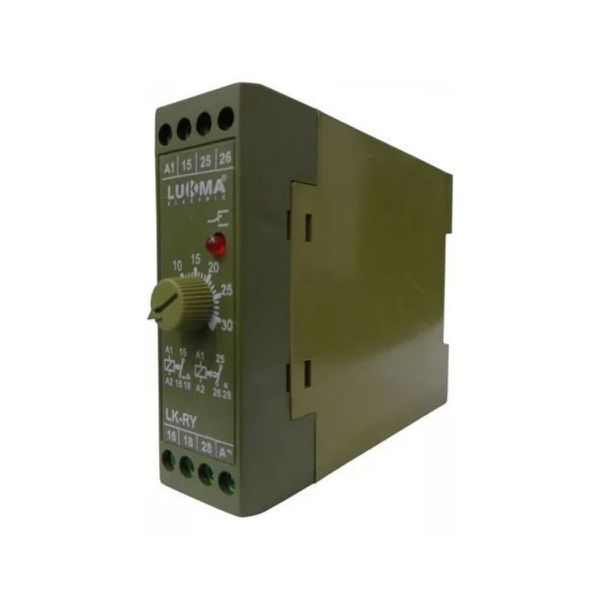 LUKMA RELE DE TEMPO LK-RY 0 - 30 SEGUNDOS 220V (45002)