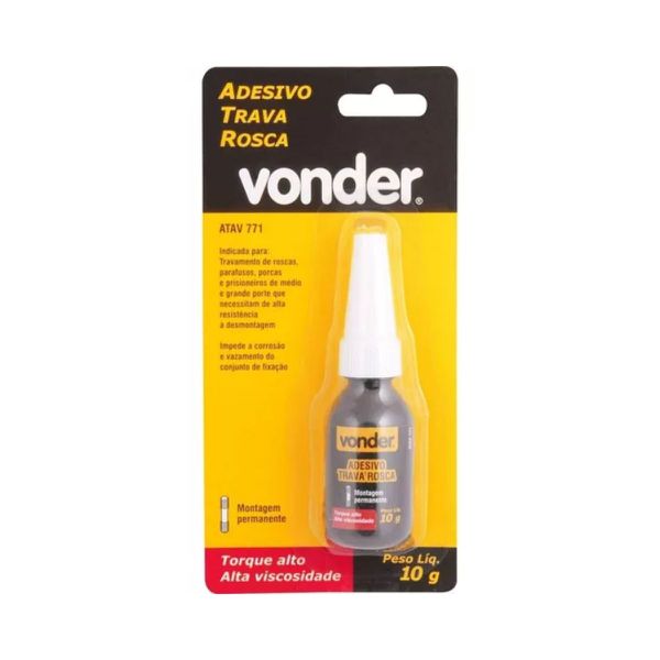 ADESIVO TRAVA ROSCA T.ALTO ATAV771 10G VONDER