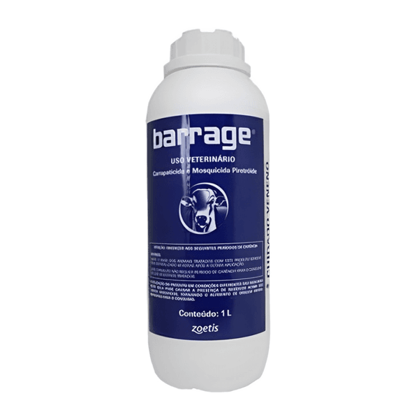 Barrage 15% 1 Litro Carrapaticida E Mosquicida - Zoetis