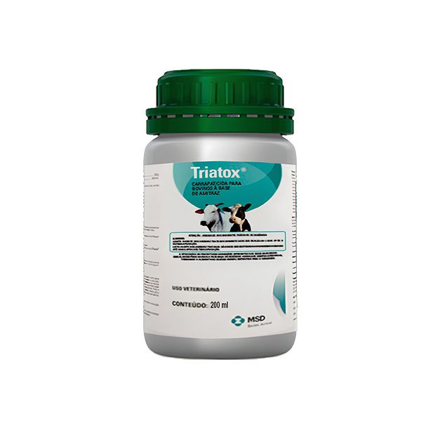 Triatox Pulverização 200 mL - MSD | Carrapaticida e sarnicida