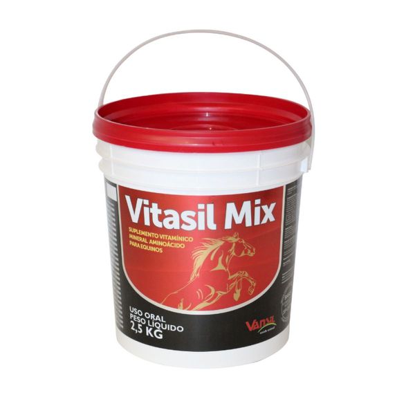 Vitasil Mix Suplemento Vitamínico Equinos 2,5kg Vansil