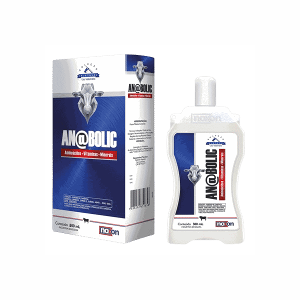 Anabolic Aminoacidos - Vitaminas - Minerais 500 Ml Injetavel