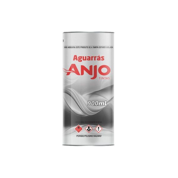 Aguarrás Mineral Anjo 900ml Diluente Solvente Uso Geral