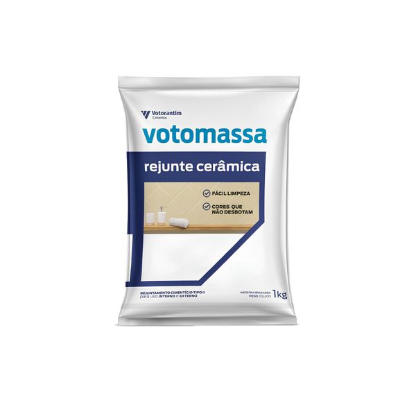 REJUNTE FLEXIVEL VOTOMASSA BRANCO 1KG VOTORANTIM