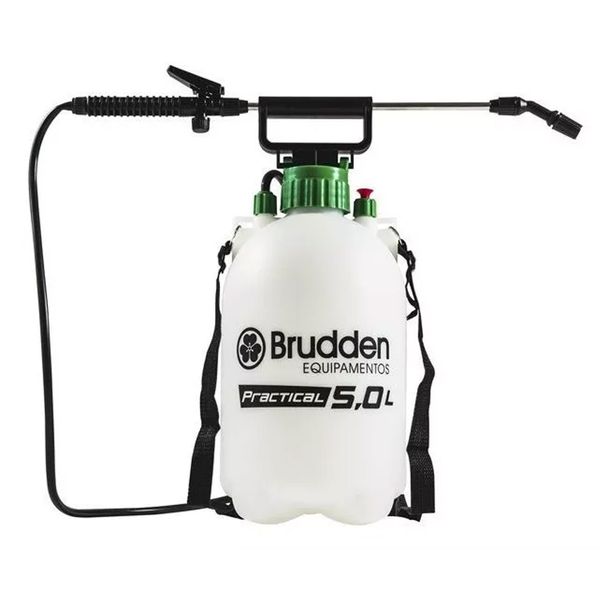 PULVERIZADOR BRUDDEN PRACTICAL PRESSÃO ACUMULADA 5 LITROS