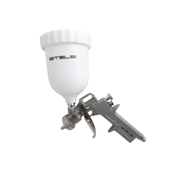 PISTOLA PARA PINTURA STELS PNEUMÁTICA COM TANQUE ALTO 600ML -5731455
