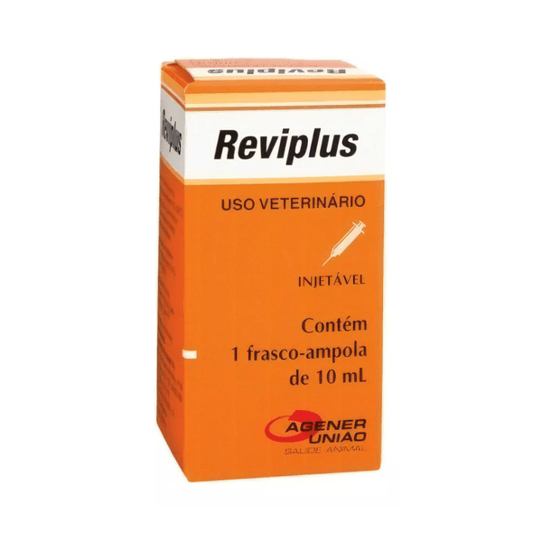 Reviplus 50 Ml - Estimulante Cardiaco E Cafeina P/ Cavalos