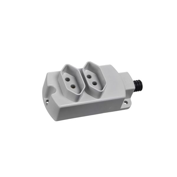 TOMADA DUPLA 2P+T CZ MARGIRIUS 20A (TMU2-320)