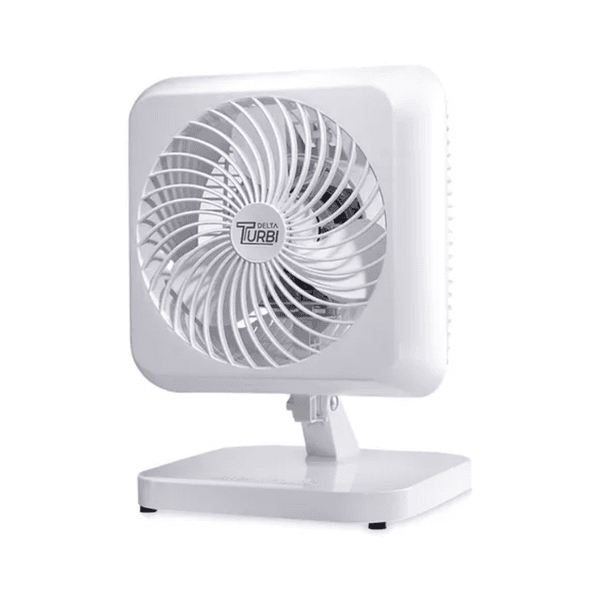 Ventilador de Mesa Oscilante Delta Turbi 127V Branco Venti Delta