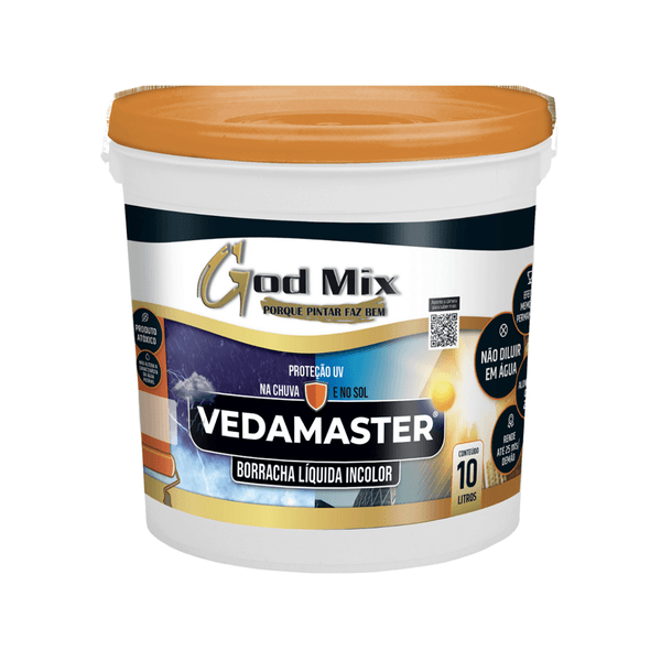 Manta Liquida Impermeabilizante Incolor Vedamaster 10l